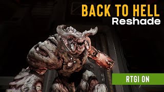 DOOM (2016) | Back to Hell ReShade | RTGI & Physical Depth of Field (DOF) [4K] Profile