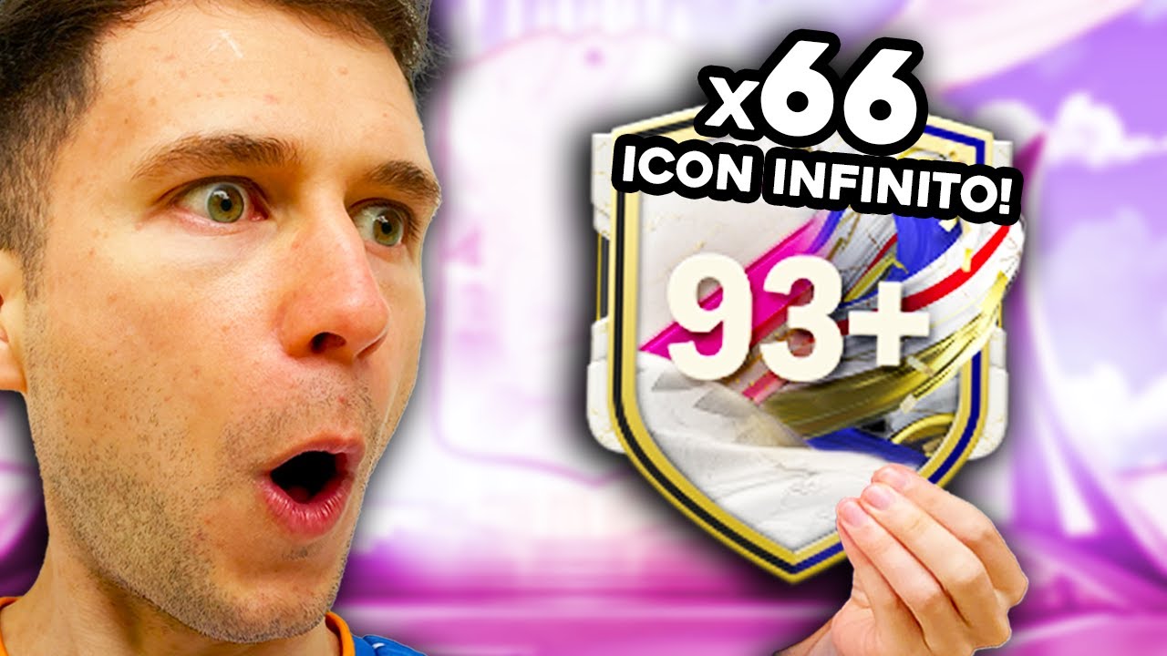 x66 PP ICON 93+ INFINITO!!! VALEU A PENA? 🔥🔥 EA FC 24 ULTIMATE TEAM