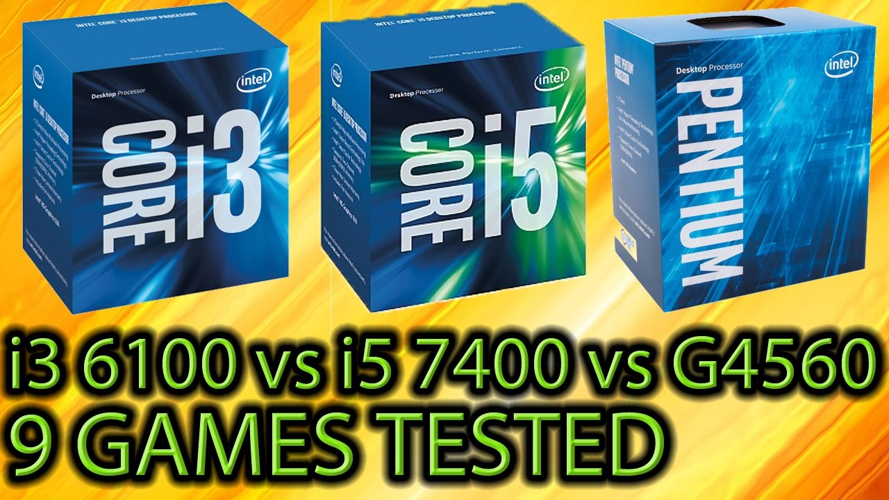 i5-7400 vs i7-7700k gaming