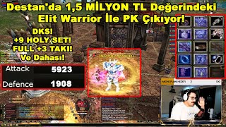 Phalanks666 Destanda 15 Mi̇lyon Tl Değerindeki Elit Warrior İle Pk Çıkıyor Knight Online