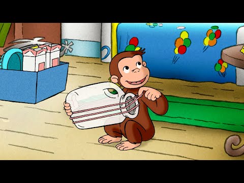 楽器作り🥁🐵 | 全編 🐵 おさるのジョージ