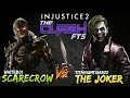 WhiteBoi (ScareCrow) Vs TitaniumTigerzz (Joker) EPIC! the CLash - Injustice 2