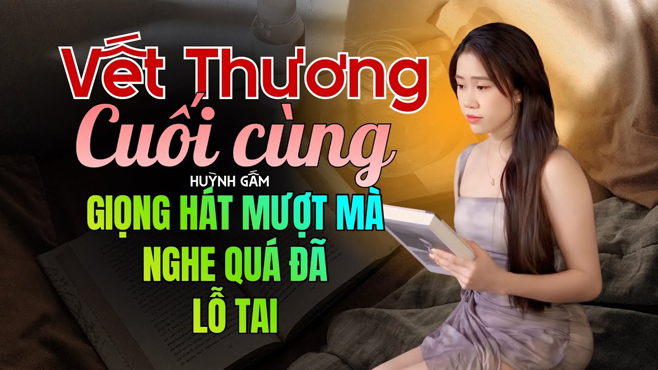 Liên Khúc VẾT THƯƠNG CUỐI CÙNG  - Giọng Hát Huỳnh Gấm Hát Rong Giữa Quán Cà Phê Nghe Mát Lỗ Tai