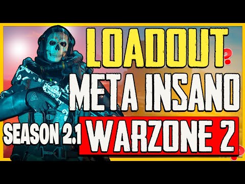 LOADOUT TOP META WARZONE 2.0 SEASON 2 RELOADED! MELHORES ARMAS