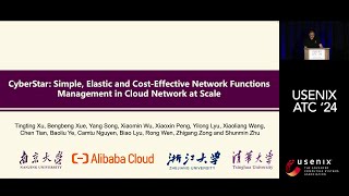 USENIX ATC '24 - CyberStar: Simple, Elastic and Cost-Effective Network Functions Management in...