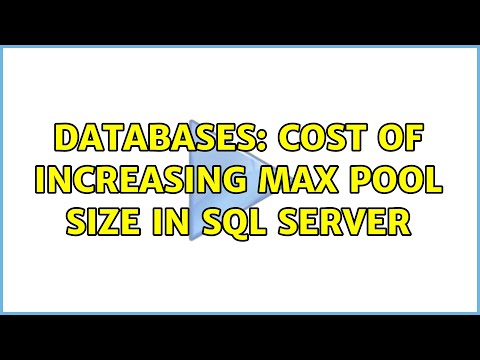 Databases: Cost of