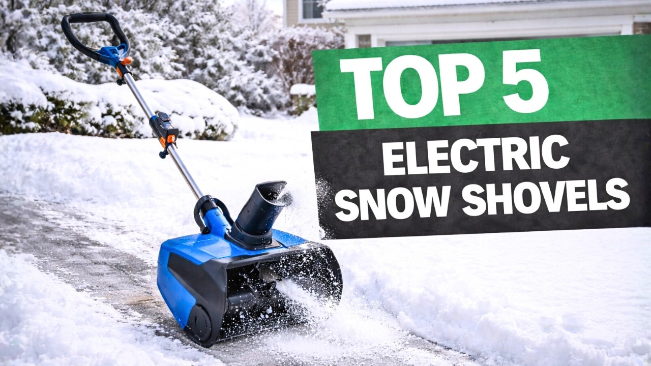 Top 5 BEST Electric Snow Shovels in (2026) - Don't Buy Until You Watch ...