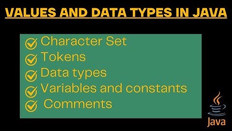Java Basics for ICSE Class 9 & 10: Character Sets, Tokens, Data Types, and More!