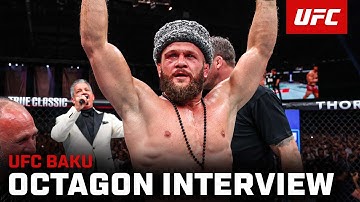 Rafael Fiziev Octagon Interview | UFC Baku