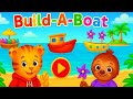 Daniel Tiger Neighborhood Build A Boat PBS KIDS GAME MINI EXPLORERS ZONE 