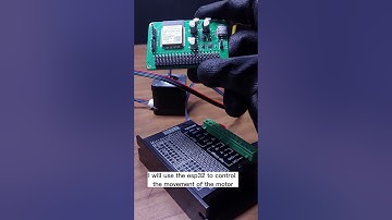 Controlling stepper motor with esp32 #jlcpcb