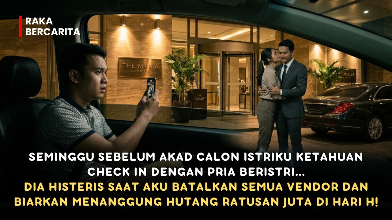 H-7 AKAD CALON ISTRI KETAHUAN CHECK-IN DENGAN PRIA BERISTRI—KU BATALKAN SEMUANYA DAN BUAT MEREKA...