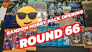 Random Football Card Hobby Pack Opening Round 66!!
