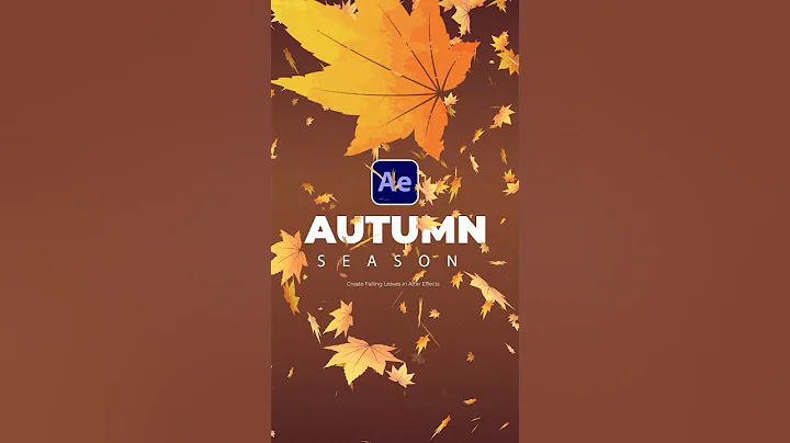 Bring Fall to After Effects | Seasonal Falling Leaf Particle Effect #tutorial