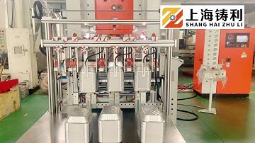 High Speed Automatic aluminum foil container making machine 83185 with 3 cavities