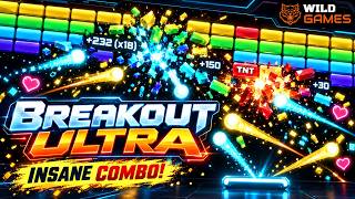 Breakout Ultra 🔥 INSANE Brick Breaker Combos! 💥 Play FREE screenshot 5