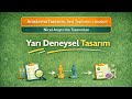 Nicel Araştırma Tasarımı | 2.2. Yarı Deneysel Tasarım