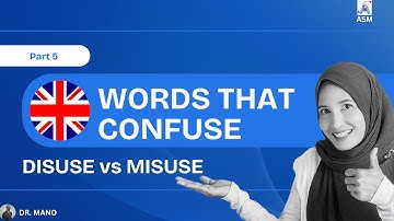 English Words That Confuse: Part 5 | 5 Commonly Confused Pairs.