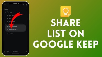 How to Share Google Keep List | Collaborate with Others in Google Keep 2024