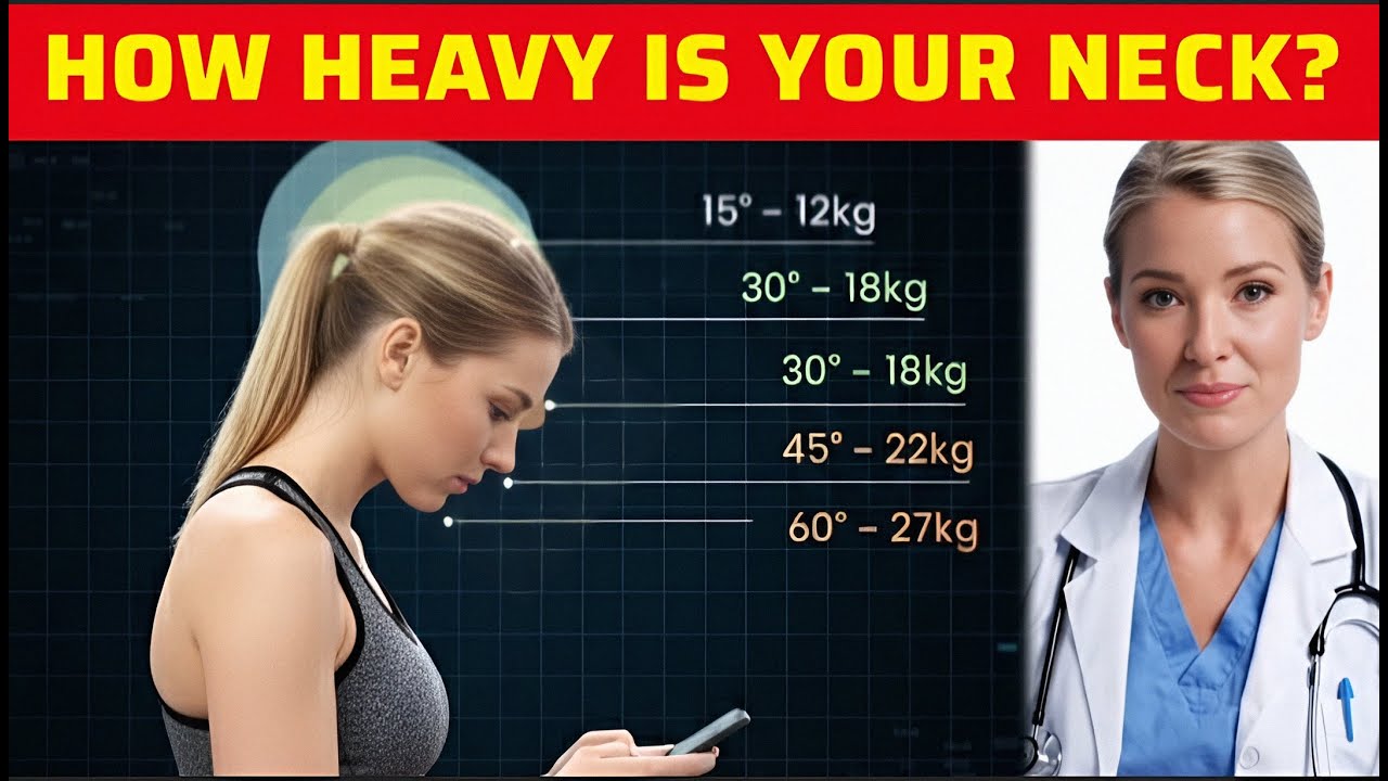"How Heavy Is Your Neck? Fix Neck Pain & Improve Posture FAST!"