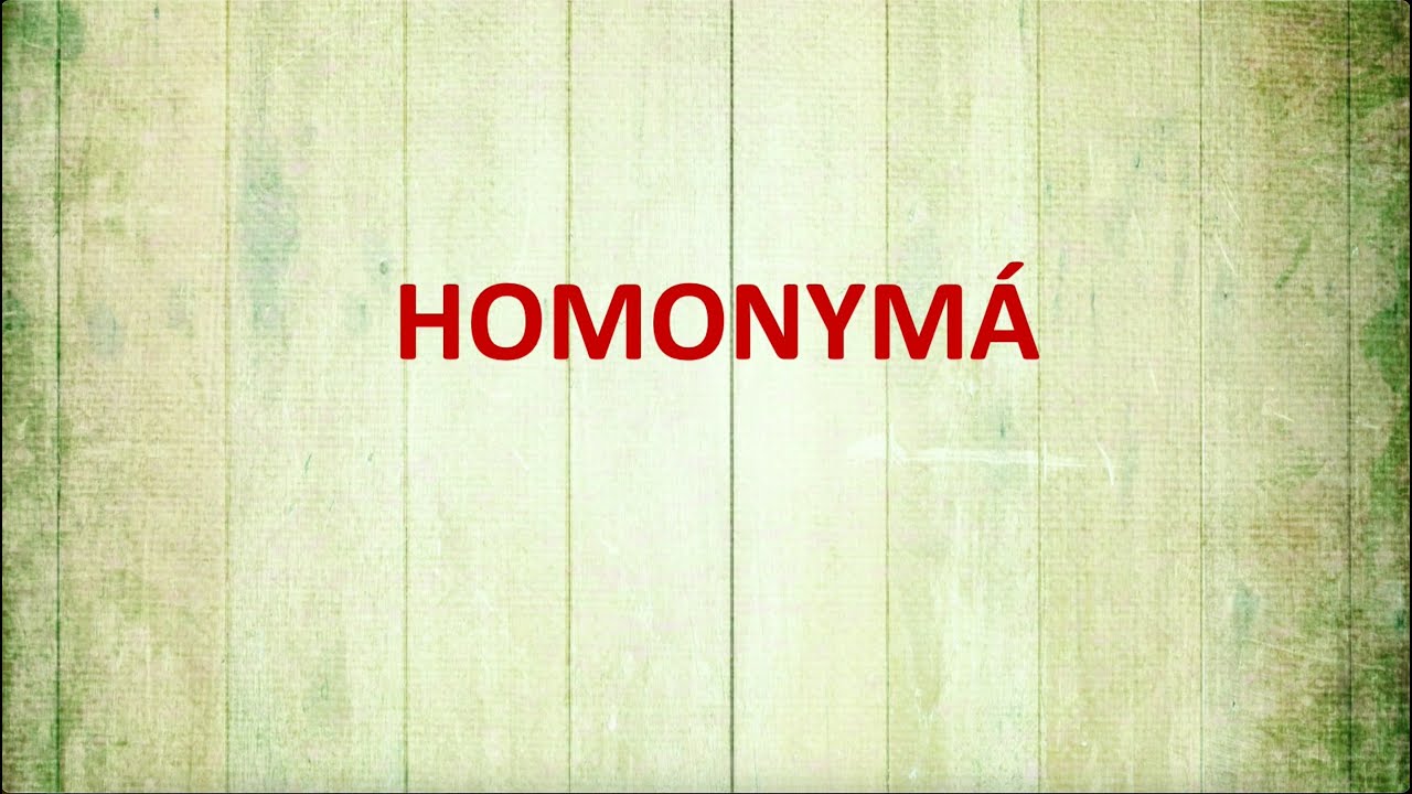 Homonymá | maminask :)