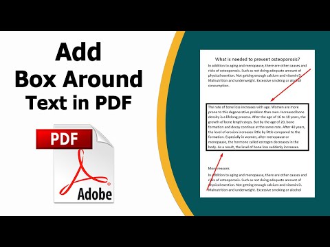 Vidéo: Comment ajouter une boîte dans Adobe Acrobat Pro DC ?