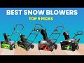 Best Cordless Snow Blowers | Top 5 Electric Models Reviewed
