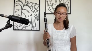 How to Play the F Major Scale and Dotted Quarter Notes! - Clarinet with Irene
