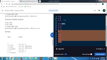 Google codejam-2020 Round 1C, Problem overexcited fan