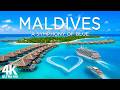 Maldives 4K Drone Footage | Luxury Overwater Villas, Crystal Waters &amp; Tropical Paradise