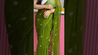 ✨❤️New trendy party wear saree design 2026| ✨beautiful saree look✨#shorts #youtuber #stylishhub