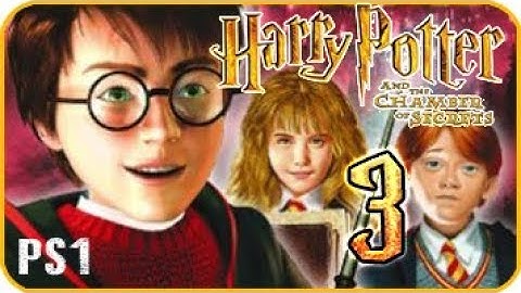 Harry Potter and the Chamber of Secrets Walkthrough Part 3 (PS1) No Commentary