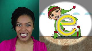 Handwriting Lowercase e Letter Formation Song - Eddy Elf