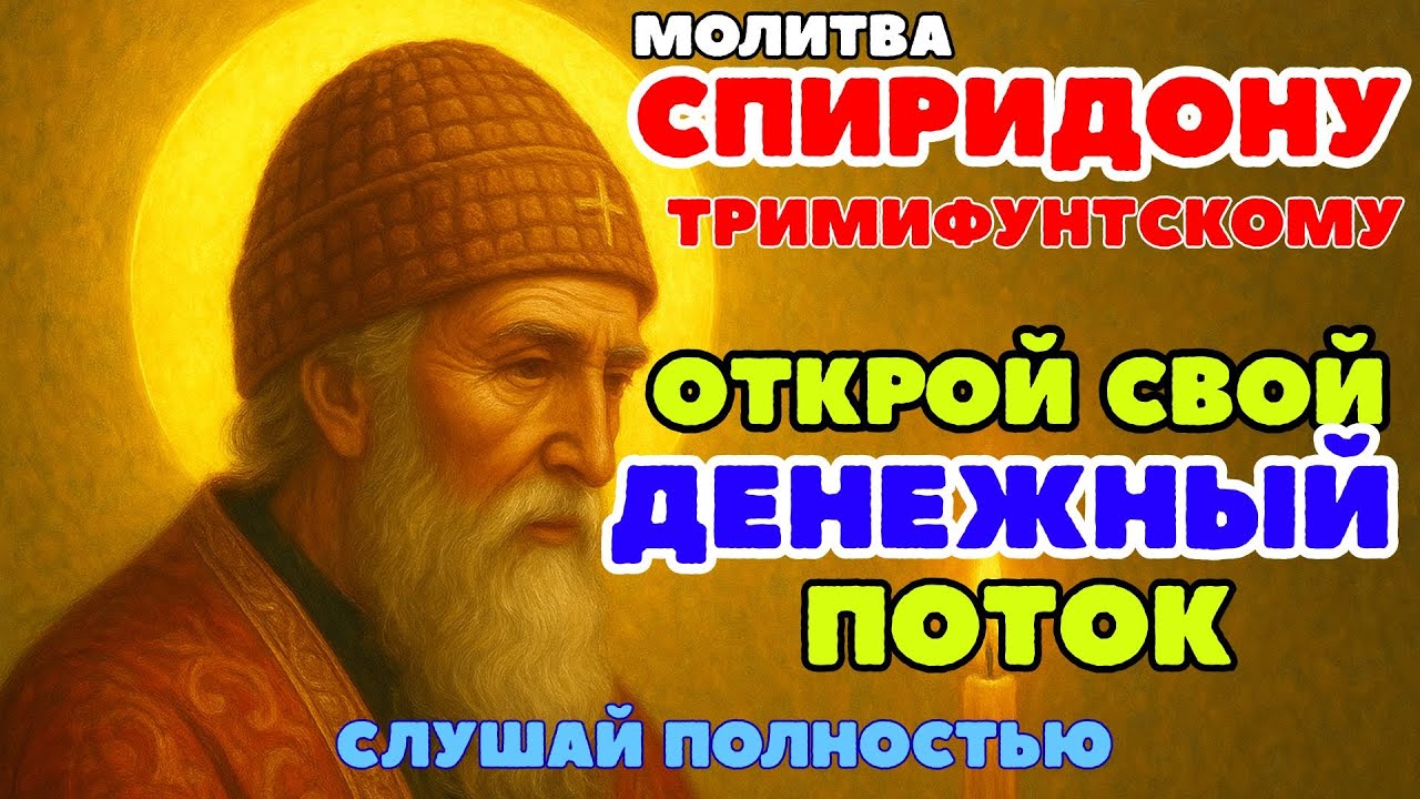 Сильная молитва о деньгах и благополучии — помощь святителя Спиридона