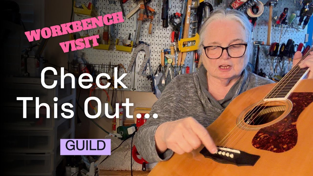 Guitar SETUP & Review ** GUILD d260e Deluxe ** Guitar String Change 