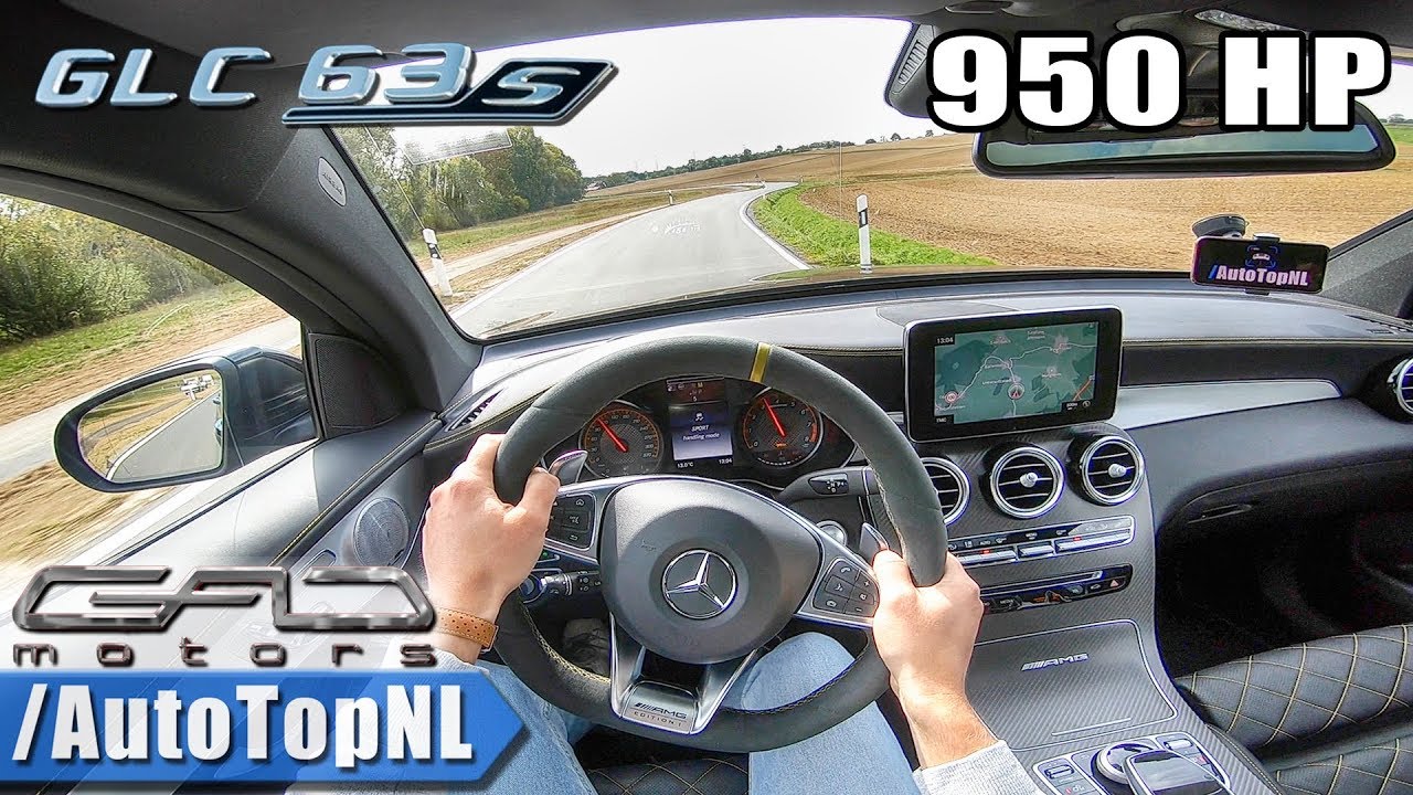 brabus 850 gls 950HP GLC 63 AMG Coupe | GAD MOTORS | POV Test Drive by AutoTopNL