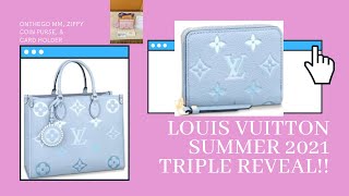 Louis Vuitton Summer Blue By The Pool Empreinte Giant Monogram
