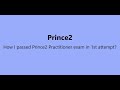 How I passed Prince2 Practitioner certification in first attempt