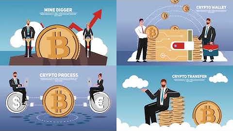 People and Cryptocurrency Promotion Kit | After Effects Project Files - Videohive template