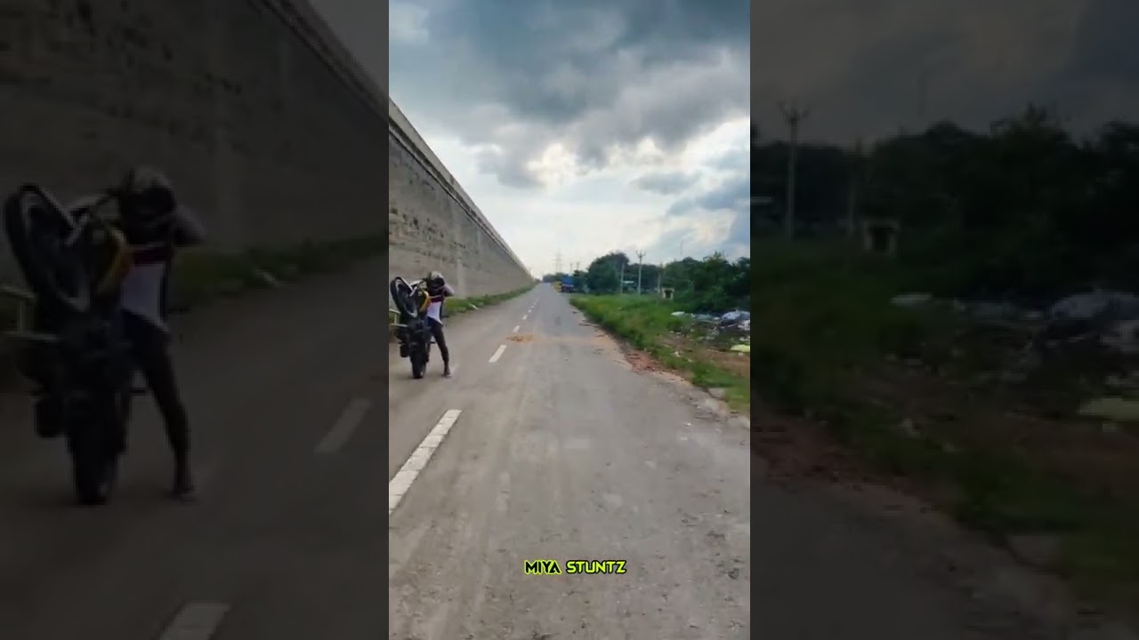 BIKE STUNT WHATSAPP STATUS .. trending youtubeshorts reels stunts 