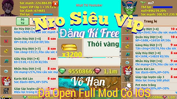 Ngọc Rồng Lậu / Nro Lậu Siêu Vip Đã Open Có IOS Vàng Ngọc Vô Hạn Đăng Kí Free Mời Ae Trải Nghiệm