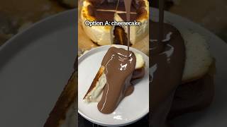 Cheesecake vs Chocolate Cake 🍰⚔️🍫