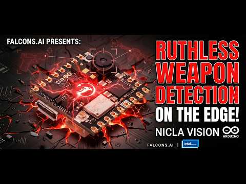 Stop Relying on the Cloud: FALCONS.AI Weapon Detection LIVE!