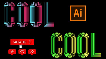 Illustrator Trick Scratch Lines Text | Adobe Illustrator Tutorial