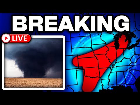 🔴Tornado Threat Coverage with LIVE Traffic Cams