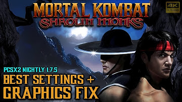 Mortal Kombat Shaolin Monks | PCSX2 | Graphics Fix | 4K | Best Settings 2025 |