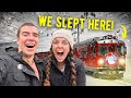 We rode the santa clause express sleeper train in finland  full tour and our hoenst opinions