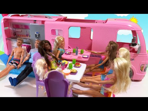 Barbie dream camper.