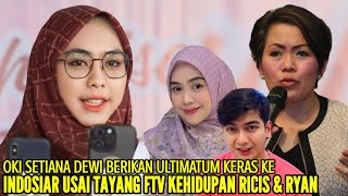 OKI SETIANA DEWI TUNTUT PIHAK INDOSIAR SETELAH RILIS FTV YANG MENYENTIL KEHIDUPAN RIA RICIS & RYAN