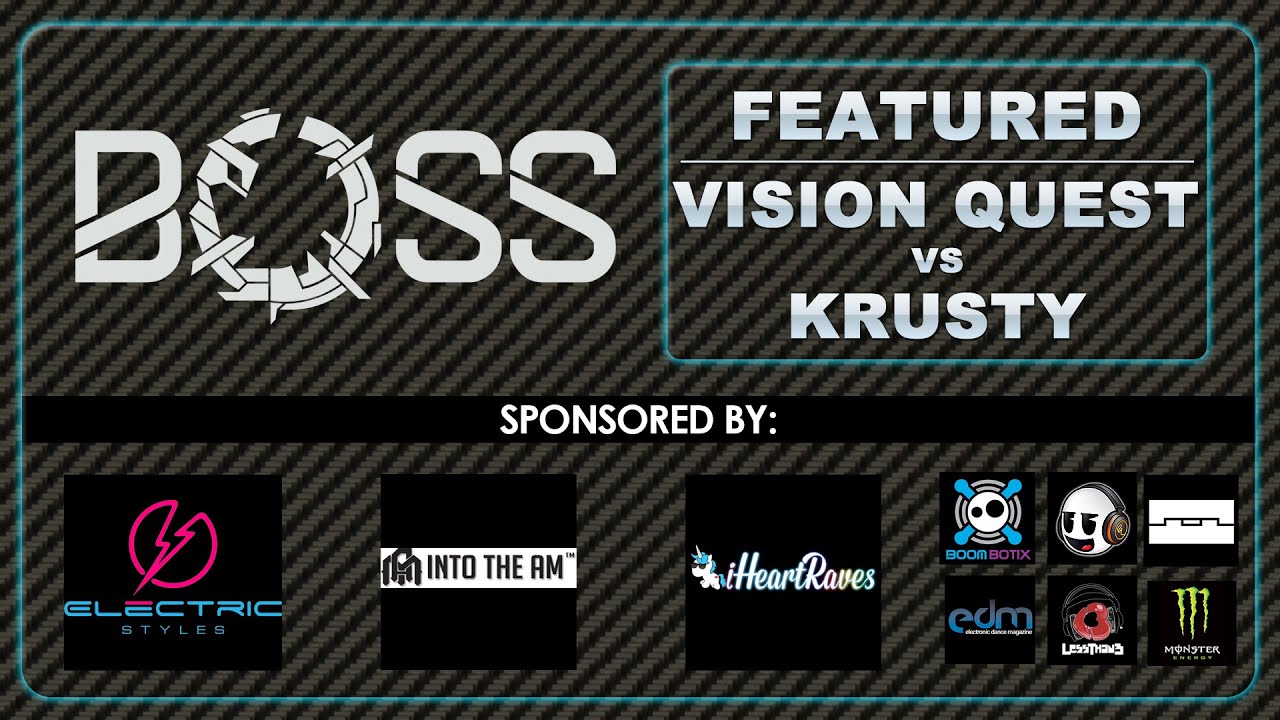 [BOSS JULY-2014] Vision Quest vs Krusty Round 1 Featured Match [EmazingLights.com]